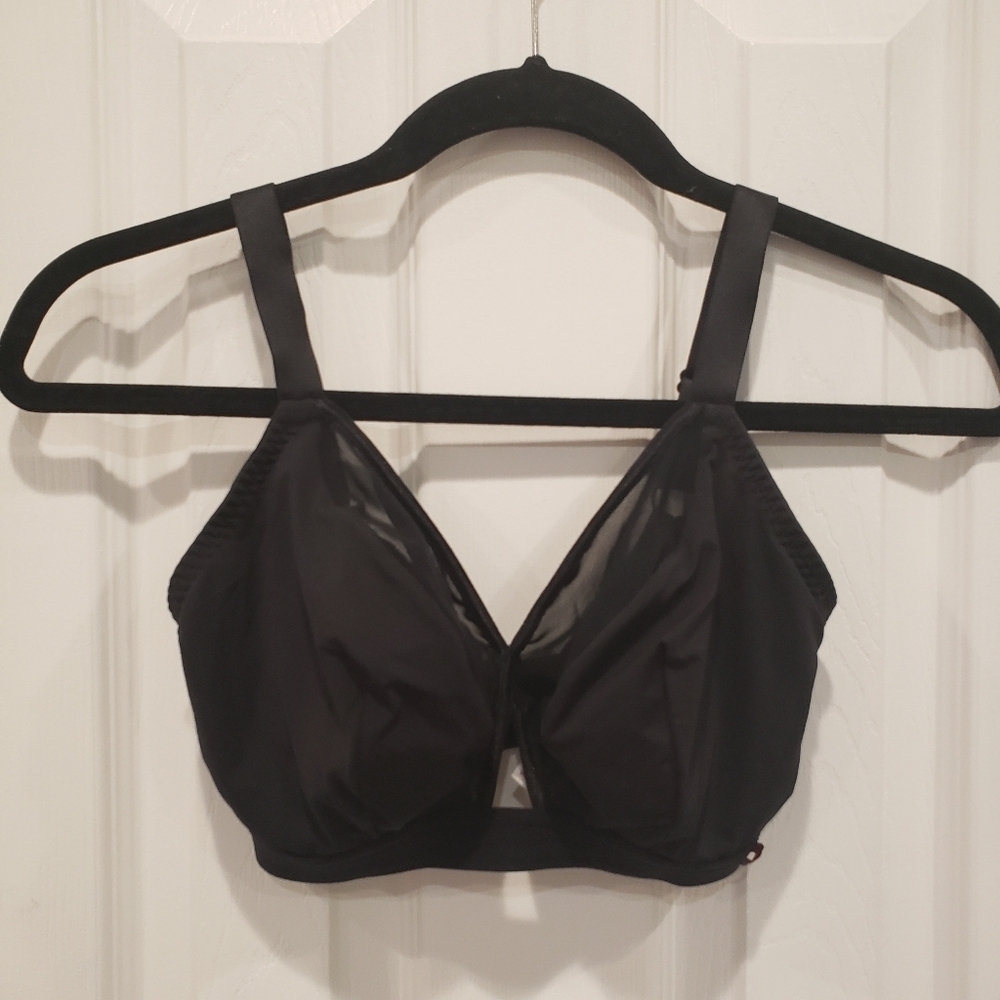 Sz 30K/L Black Curvy Kate Get Up & Chill Bralette